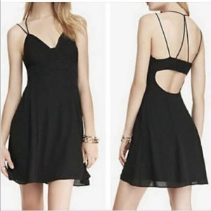 Express. Babydoll Cutout Back Dress. Size 6